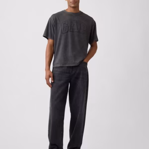 Everyday Soft Boxy Gap Logo T-Shirt