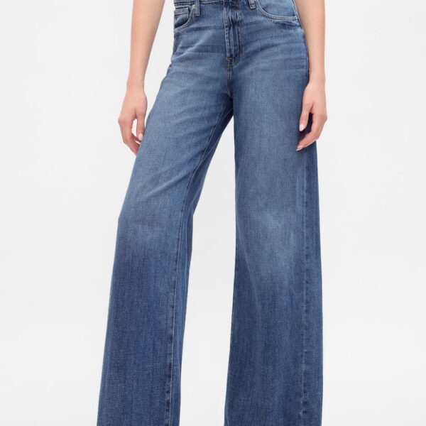 High Rise Wide-Leg Jeans