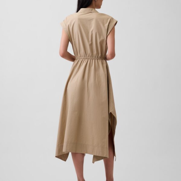 Poplin Handkerchief Shirtdress