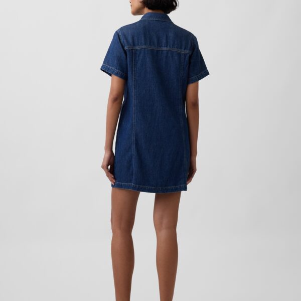 UltraSoft Denim Mini Shirtdress